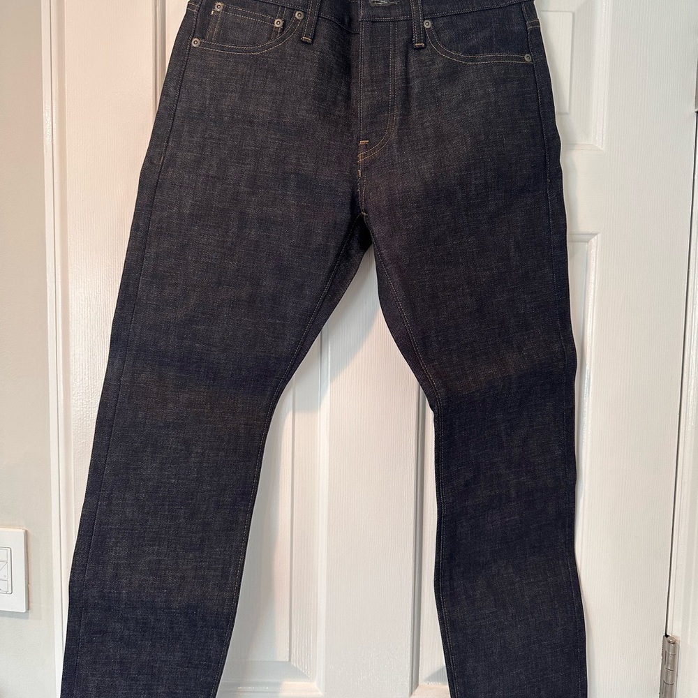 J.Crew Men’s selvedge style 770 jeans